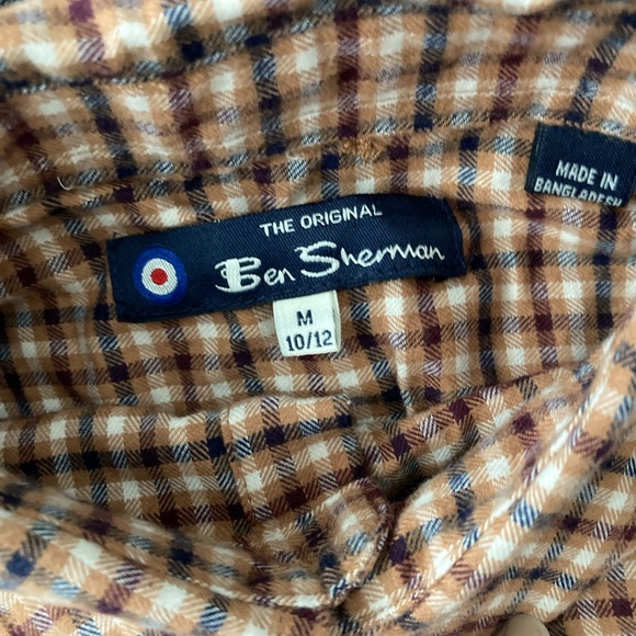 10/12 Ben Sherman Button Down Shirt - Picture 2 of 4